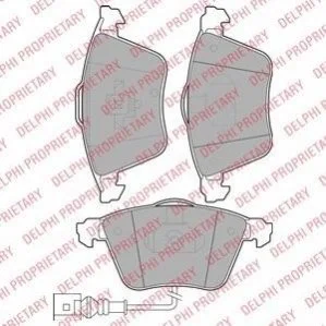 <strong>VW Тормозные колодки передн.Audi A3 06-,Golf V,VI,Eos,Seat Leon 06- DELPHI LP1921 (фото 1)</strong>