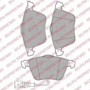 VW Тормозные колодки передн.Audi A3 06-,Golf V,VI,Eos,Seat Leon 06- для Audi, Volkswagen, Seat, Skoda DELPHI LP1921 фото товара
