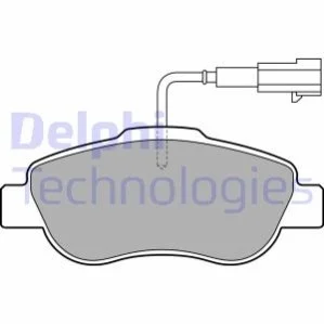 Комплект гальмівних колодок з 4 шт. дисків для Fiat DELPHI LP2014 фото товару