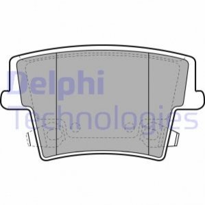 CHRYSLER гальмівні колодки задн.300C 04- Delphi LP2035 (фото 1)