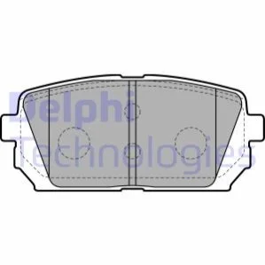 <strong>Тормозные колодки DELPHI LP2051 (фото 1)</strong>