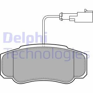 <strong>Гальмівні колодки, дискові DELPHI LP2054 (фото 1)</strong>