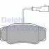 <strong>Гальмівні колодки, дискові DELPHI LP2054 (фото 1)</strong>