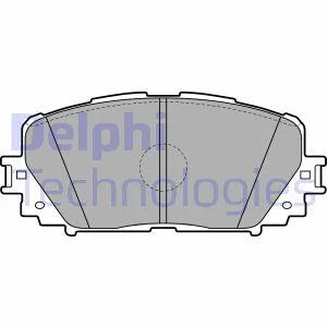 <strong>Гальмівні колодки, дискові DELPHI LP2123 (фото 1)</strong>