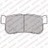 <strong>Комплект гальмівних колодок задн, SSANGYONG ACTYON I, ACTYON SPORTS I, ACTYON SPORTS II, KORANDO, KYRON, MUSSO, MUSSO SPORTS, REXTON / REXTON II, REXTON W / REXTON, RODIUS II 2.0D-3.2 06.96- DELPHI LP2127 (фото 1)</strong>