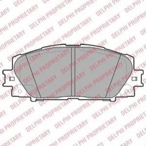 Гальмівні колодки, дискові для DELPHI LP2135 фото товару