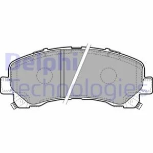 Гальмівні колодки, дискові для ISUZU, Chevrolet DELPHI LP2229 фото товару