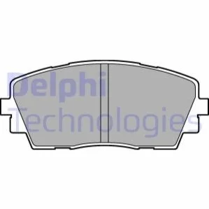Гальмівні колодки, дискові для DELPHI LP2296 фото товару