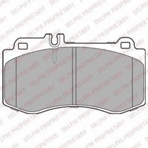Гальмівні колодки, дискові для Mercedes DELPHI LP2304 фото товару