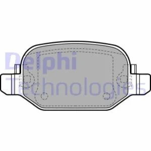 <strong>Гальмівні колодки, дискові DELPHI LP2475 (фото 1)</strong>