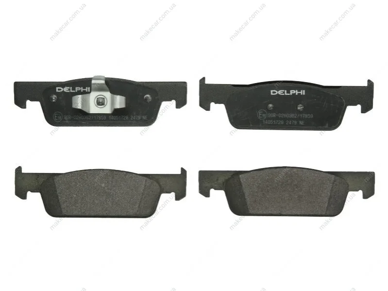 <strong>Гальмівні колодки, дискові DELPHI LP2479 (фото 1)</strong>