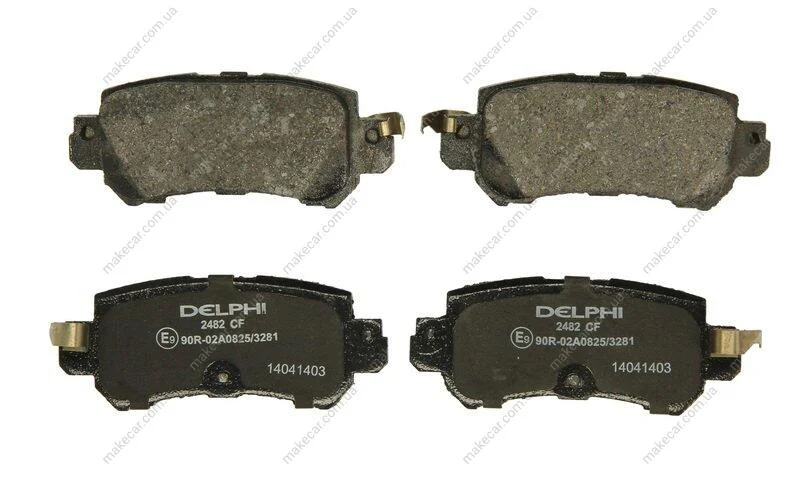 <strong>Гальмівні колодки, дискові DELPHI LP2482 (фото 1)</strong>