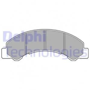<strong>К-т тормозных колодок TOYOTA DYNA 06- DELPHI LP2769 (фото 1)</strong>
