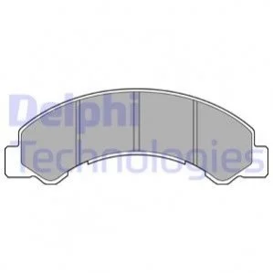 К-т тормозных колодок TOYOTA DYNA 06- для DELPHI LP2769 фото товару