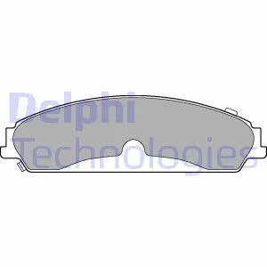 <strong>CHRYSLER гальмівні колодки передн.300C 04- DELPHI LP3216 (фото 1)</strong>