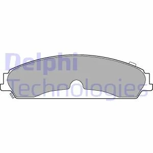 CHRYSLER гальмівні колодки передн.300C 04- для DELPHI LP3216 фото товару
