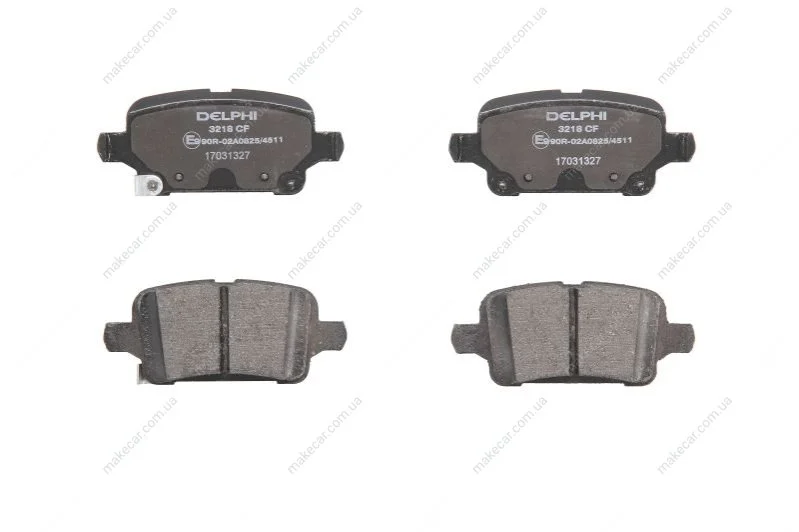 <strong>OPEL Тормозн.колодки задн.Astra K 15- DELPHI LP3218 (фото 1)</strong>