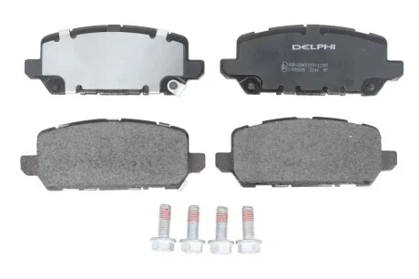 Гальмівні колодки, дискові для Honda DELPHI LP3244 фото товару