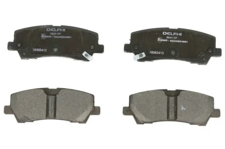 Гальмівні колодки, дискові для Ford DELPHI LP3254 фото товару