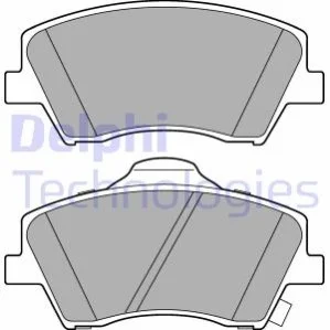 Гальмівні колодки, дискові для Hyundai, KIA DELPHI LP3264 фото товару