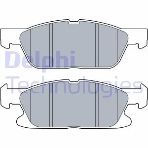 Гальмівні колодки, дискові для DELPHI LP3280 фото товару