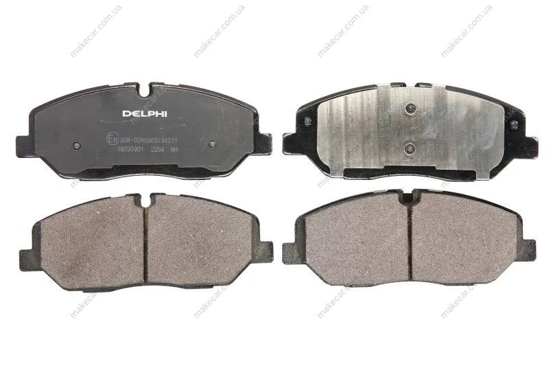 <strong>Гальмівні колодки, дискові DELPHI LP3294 (фото 1)</strong>
