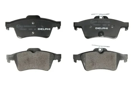 PEUGEOT гальмівні колодки задн. 508 I 1.6 HDi 10-18, 508 I 2.0 HDi 10-18 для DELPHI LP3303 фото товару