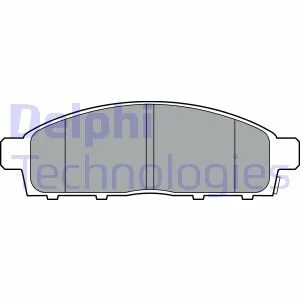 Гальмівні колодки, дискові для DELPHI LP3313 фото товару