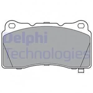 Гальмівні колодки, дискові для DELPHI LP3362 фото товару