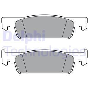 DACIA Колодки гальмівні передні LOGAN II 1.6 16V Delphi LP3387 фото товара
