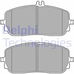 <strong>Гальмівні колодки, дискові DELPHI LP3437 (фото 1)</strong>