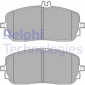 Гальмівні колодки, дискові для Mercedes DELPHI LP3437 фото товару