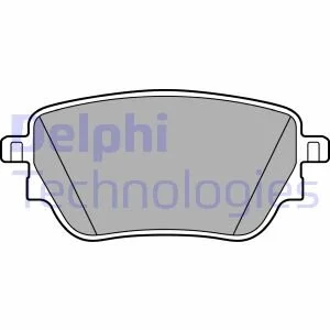 Гальмівні колодки, дискові для Mercedes DELPHI LP3438 фото товару