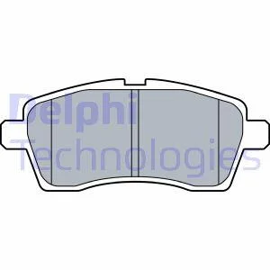 <strong>Гальмівні колодки, дискові DELPHI LP3510 (фото 1)</strong>