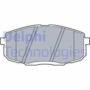 <strong>Гальмівні колодки, дискові DELPHI LP3513 (фото 1)</strong>