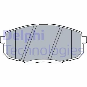 Гальмівні колодки, дискові для KIA, Hyundai DELPHI LP3513 фото товару