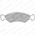 <strong>FORD Колодки тормозные передние FIESTA 17MM 8/83-89 DELPHI LP351 (фото 1)</strong>