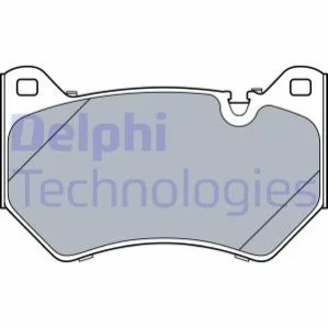<strong>Гальмівні колодки, дискові DELPHI LP3529 (фото 1)</strong>