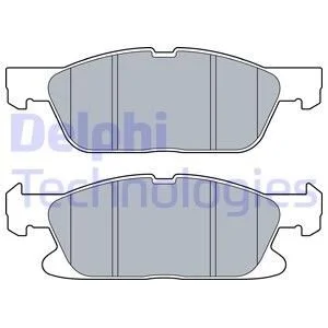 <strong>Гальмівні колодки, дискові DELPHI LP3536 (фото 1)</strong>