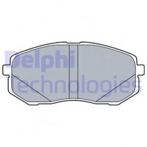 <strong>Гальмівні колодки, дискові DELPHI LP3538 (фото 1)</strong>