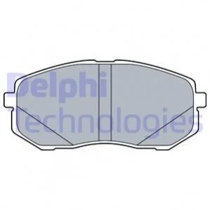 Гальмівні колодки, дискові для Hyundai, KIA DELPHI LP3538 фото товару