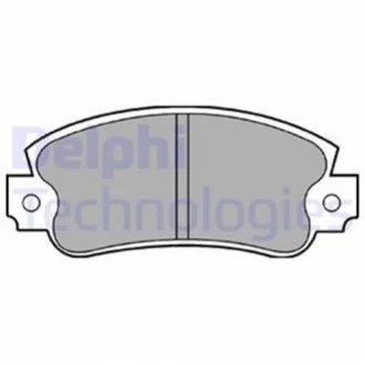 Комплект гальмівних колодок з 4 шт. дисків для Fiat, Alfa Romeo, Lancia, Abarth DELPHI LP353 фото товару