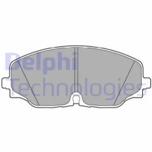 Гальмівні колодки для Volkswagen DELPHI LP3543 фото товару