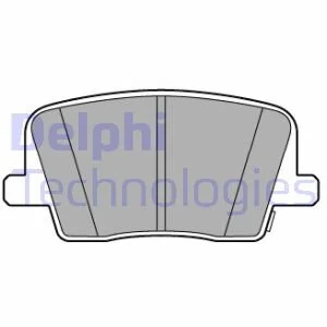 Гальмівні колодки, дискові для SsangYong DELPHI LP3581 фото товара