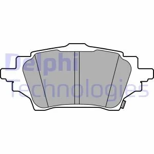 Гальмівні колодки, дискові для Toyota DELPHI LP3608 фото товару