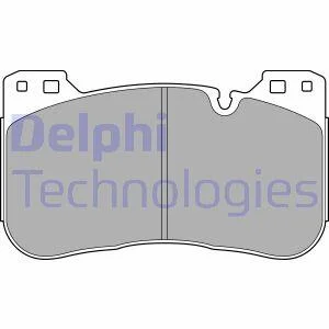 <strong>Гальмівні колодки, дискові DELPHI LP3626 (фото 1)</strong>