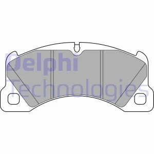 Гальмівні колодки, дискові для DELPHI LP3629 фото товару
