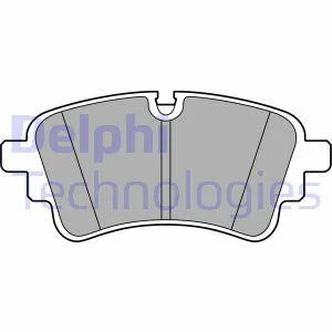 <strong>Гальмівні колодки, дискові DELPHI LP3670 (фото 1)</strong>