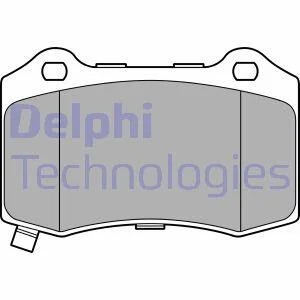 <strong>CHRYSLER гальмівні колодки задн. 300C DELPHI LP3676 (фото 1)</strong>