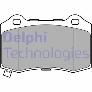 Гальмівні колодки, дискові для DELPHI LP3676 фото товару